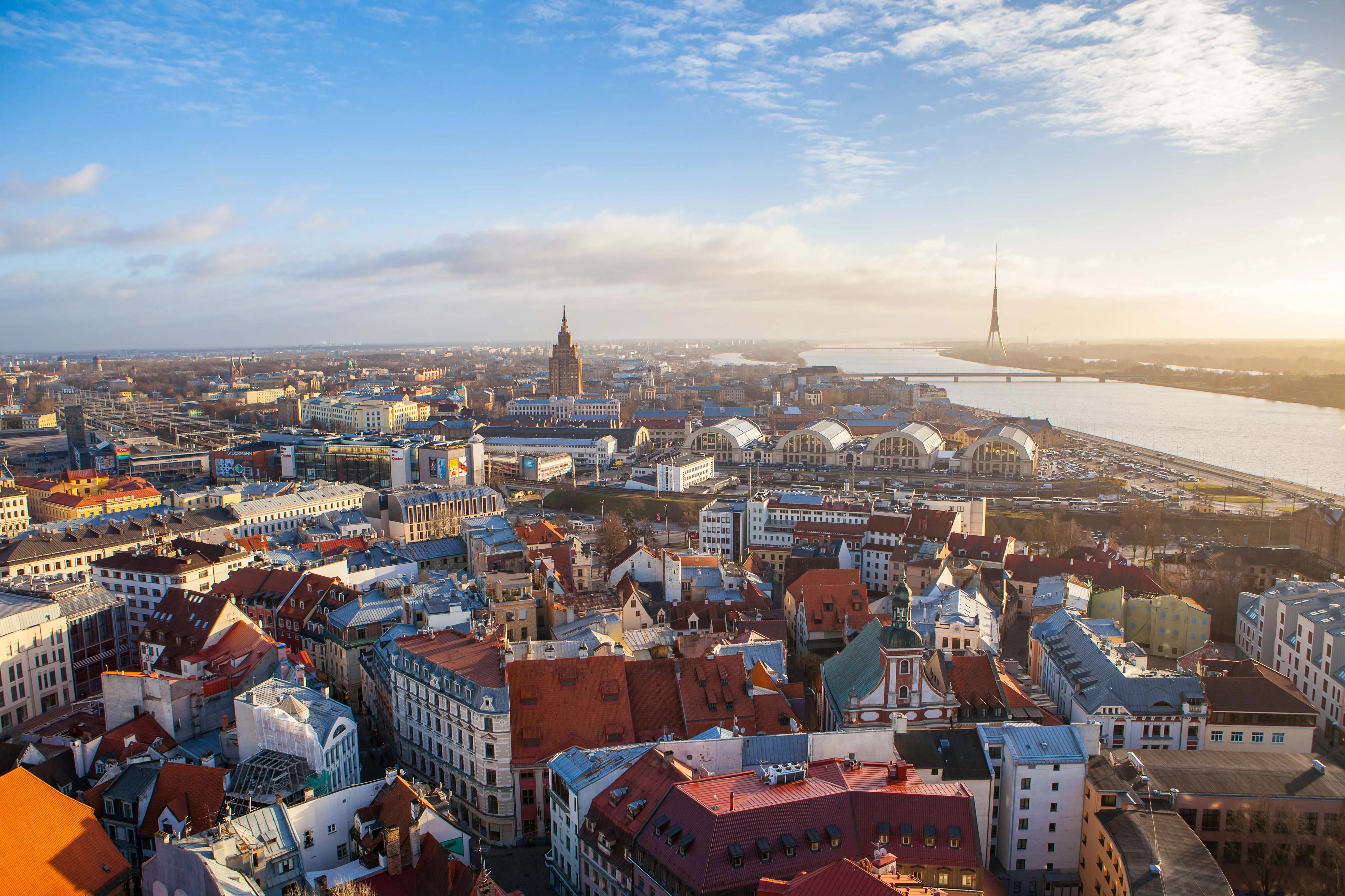 Riga, Lettland META Standort